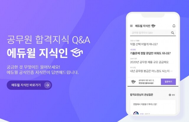 [에듀윌-보도자료] 200614_13시 30분 ‘에듀윌 지식인 공무원’ 통해 9급공무원 수험생들이 가장 궁금해 하는 질문 확인.JPG