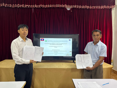 그린굿스, 라오스 국립축산연구소와 양계 연구 협력협약(LOA) 체결