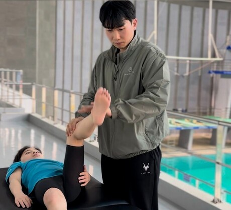 하루50분 청라4호점, 인천교육감배 수영대회서 유소년 선수 현장 컨디셔닝 지원
