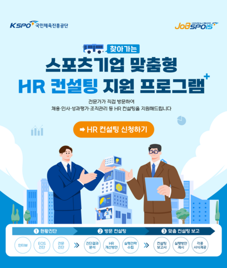 국민체육진흥공단, 스포츠기업 대상 ‘찾아가는 HR 컨설팅’ 참여기업 모집