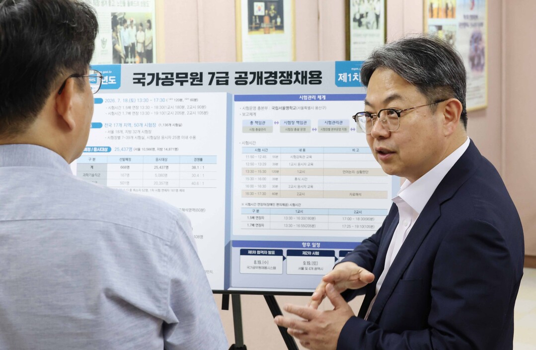 국가공무원 7급 2차 D-1, 1차 통과한 4816명, 내일 두 번째 관문...정답가안 당일 오후 1시 공개
