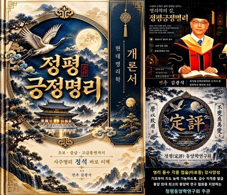 김광석 박사, 현대명리학 개론서 정평긍정명리 출간